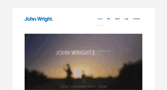 Desktop Screenshot of justjohnwright.com